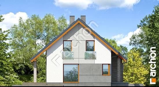 Боковой фасад Дом в журавках 4