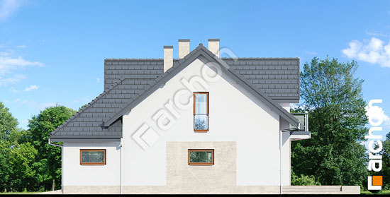 Бочний фасад Будинок в кортланді (Г2)