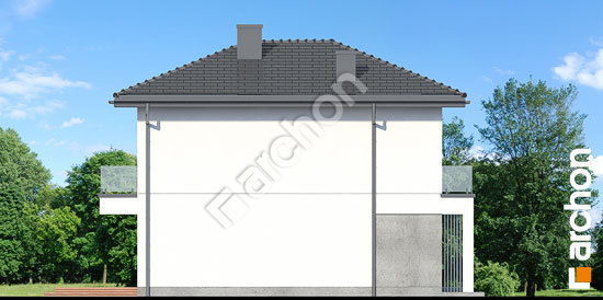 Боковой фасад Вилла Гая