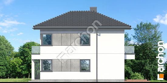 Боковой фасад Вилла Гая