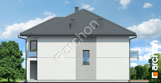 Бочний фасад Вілла Амелія (Р2А)