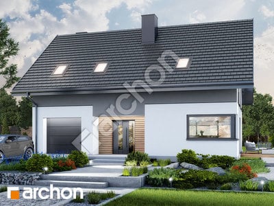 Проєкт будинку ARCHON+ Будинок в яблонках 23 