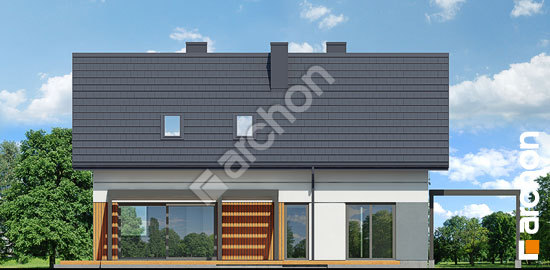 Дворовий фасад Будинок в ареках