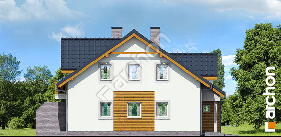 Бочний фасад Будинок в клематисах 17 (Р2)