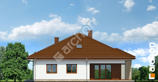 Дворовой фасад Дом в джонагольдах 2