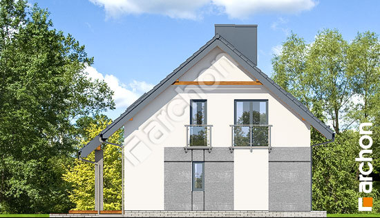 Бочний фасад Будинок в малинівці 4 (П)