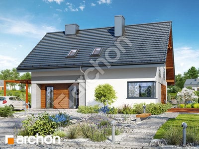 Проєкт будинку ARCHON+ Будинок в малинівці 4 (П) 