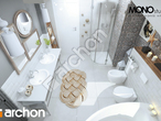 Проект будинку ARCHON+ Будинок в мірабеллі 2 вер.2 візуалізація ванни (візуалізація 1 від 5)