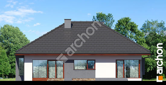 Дворовий фасад Будинок під червоною горобиною (Н) вер. 2 