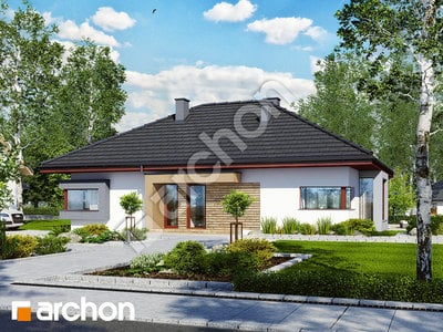 Проєкт будинку ARCHON+ Будинок під червоною горобиною (Н) вер. 2  