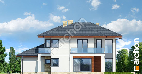 Боковой фасад Вилла Оливия 2