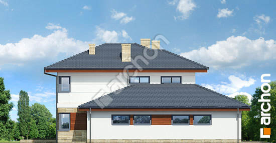 Боковой фасад Вилла Оливия 2