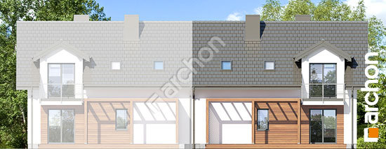 Дворовий фасад Будинок в хімонантах 2 (Б)