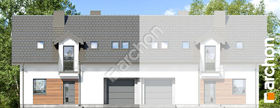 Передній фасад Будинок в хімонантах 2 (Б)