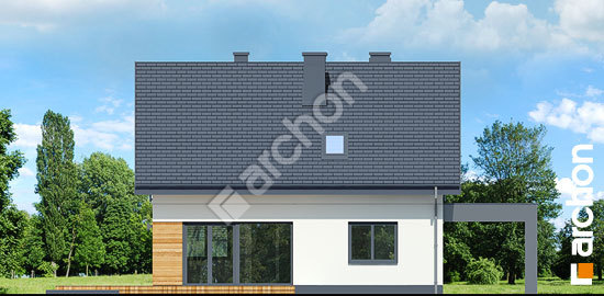 Дворовой фасад Дом в малиновках 11 (А) вер. 2