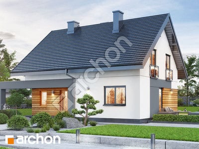 Проєкт будинку ARCHON+ Будинок в малинівці 11 (А) вер. 2 