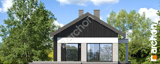 Боковой фасад Дом в дабециях