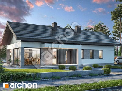 Проект дома ARCHON+ Дом в дабециях 