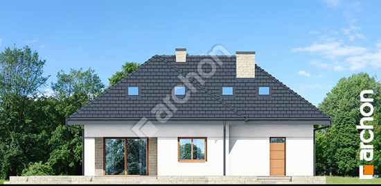 Дворовий фасад Будинок в екзохорді