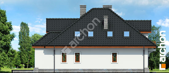 Бочний фасад Будинок в зірках (П) вер. 3