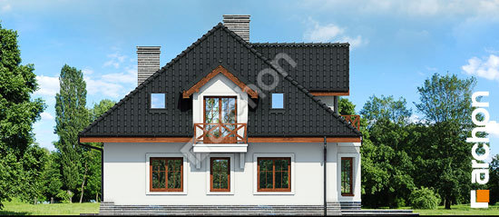 Дворовой фасад Дом в зорьках (П) вер.3