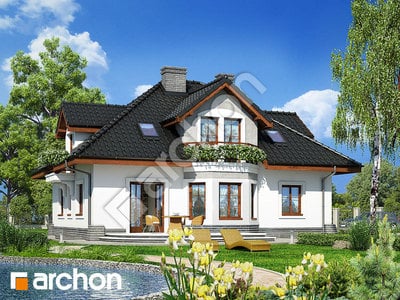 Проект будинку ARCHON+ Будинок в зірках (П) вер. 3 Вид 2